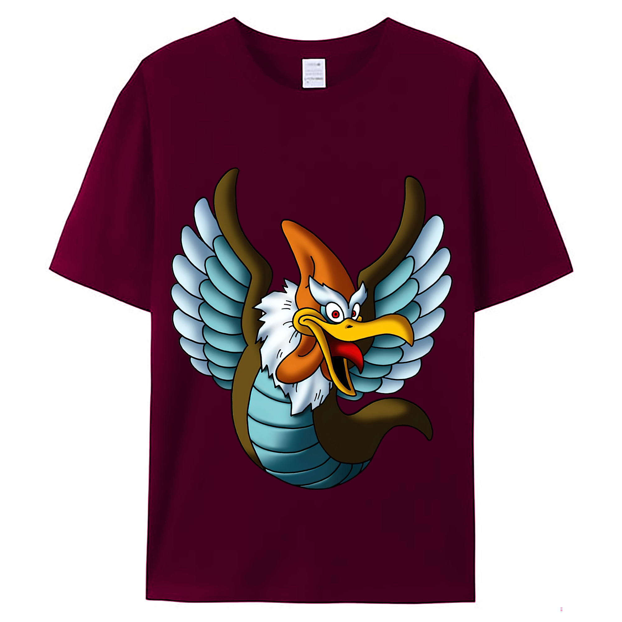 （画像用） ドラゴンクエスト Doragon Kuesuto Dragon Quest レディースカジュアルプリントTシャツ（綿100％）